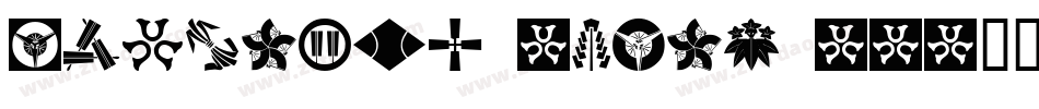 Oriental Icons III字体转换